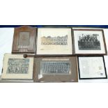 A collection of WW2 theme RAF & miltary items to include RAF swagger sick with brass insignia to