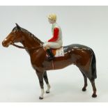 Beswick Jockey on horse 1862 (one leg restored)