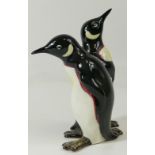 Beswick Courting Penguins (1 beak A/F) 1015