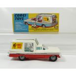 Corgi 486 Chevrolet Impala Kennel Service Wagon white with red trim in mint condition and with