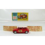 Corgi 317 Monte Carlo BMC Mini Cooper in near mint to mint condition and original good to excellent