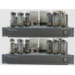 A pair of VTL De Luxe 225 Monoblock Valve Amplifiers by David Manley.