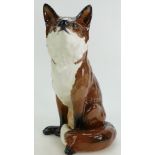 Beswick large Fireside Fox 2348 (hairline to base)