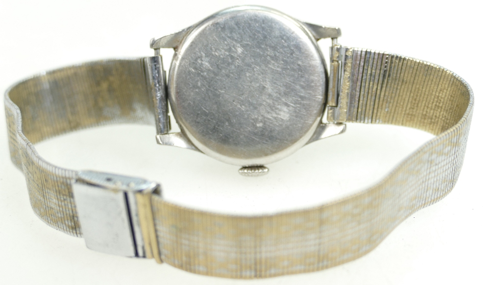 Omega Gents Wristwatch in steel case. Not working. 33mm wide inc crown. c1930's / early 1940's. - Image 3 of 4