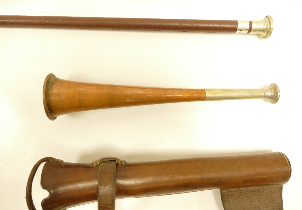 A collection of Equestrian items including Hunting Horn, - Image 2 of 4