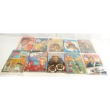 ANNUALS x eleven including - The Sweeney (2), Captain Scarlet Thunderbirds, ABC of Space,