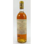 1971 Chateau d'yquem lur-saluces Bordeaux table wine,