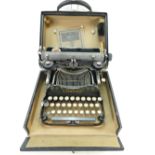 Cased Corona 3 Folding Typewriter