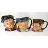 Royal Doulton Large character jugs Tony Weller D5531,