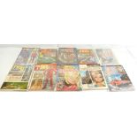 Sixteen annuals including - Thunderbirds x 3, Lady Penelope x 2, TV21 x 5, Captain Scarlet,
