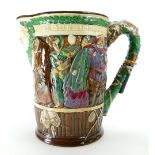 Royal Doulton 1930s loving cup/jug The Shakespeare, limited edition of 1000,