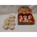 A mid century Retro style Elegance by Biltons England Tea Set together with a matching Child's tea