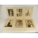 Six large Lafayette studio Photographs - Grand Duchess of Hesse, Mrs Charles Palmour, Mary Rooke,