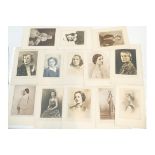 Large group of FIFTY named and unnamed LAFAYETTE photographs - ladies and gentlemen including -