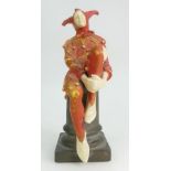 Royal Doulton early Burslem figure The Jester,