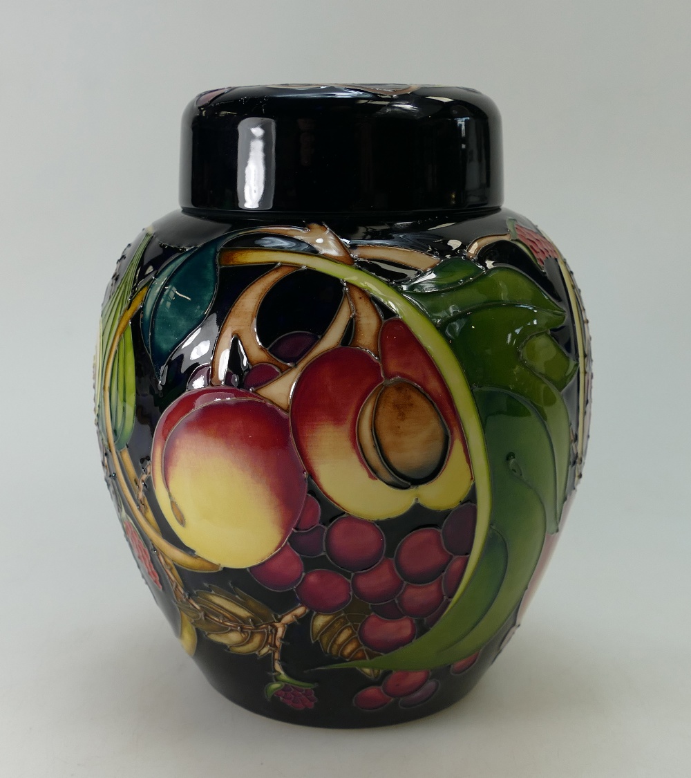 Moorcroft Queens choice ginger jar, designed by Emma Bossons. Height 20cm. - Image 3 of 3