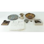 GENUINE ANCIENT ARTIFACTS - an assortment of items all purchased from the Museum Galleries, London,