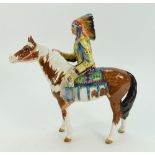 Beswick Mounted Indian,
