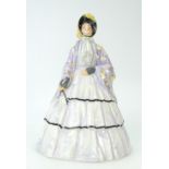 Royal Doulton early figure The Lilac Shawl HN44, signed by C J Noke,