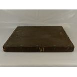 An original LAFAYETTE archive specimen metal bound and wooden crate.