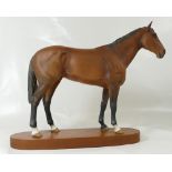 Beswick Connoisseur model of Nijinsky on a wooden stand 2345