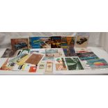 A collection of early vintage advertising CAR and Leisure related PAMPHLETS,