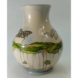 Moorcroft Flying Colours vase, Limited Edition 41/50. Signed by designer Paul Hilditch, height 15cm.