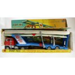 Corgi 1138 Car Transporter Ford Tilt Cab H Series Tractor in near mint condition and in fair to