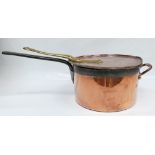 Early 20th Century Copper Pan and Lid marked Benham & Sons Ltd London,