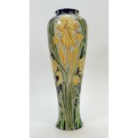 William Moorcroft Macintyre large vase in the Yellow Flower Florian design,