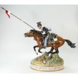 Royal Doulton large prestige figure Charge of the Light Brigade HN3718, height 43cm,