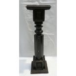 19th Century Craved Wood Torchere Stand (89cm Tall)