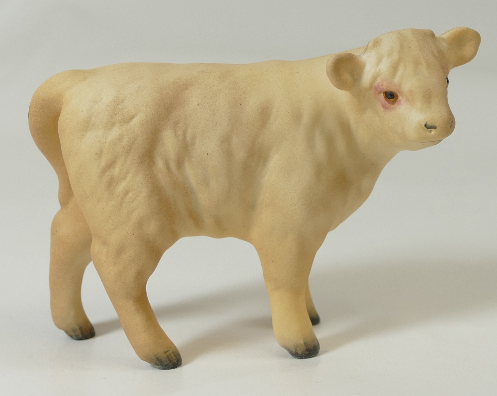 Beswick Charolais Calf (matt) 1827B