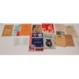 A collection of vintage WAR related PAMPHLETS,