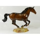 Beswick model of a Galloping horse in brown 1374