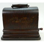 Cased Edison Little Gem Phonograph,