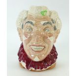 Royal Doulton large character jug White Haired Clown D6322