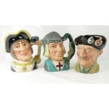 Royal Doulton large character jugs Monty D6202,