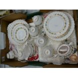 Royal Doulton Piedmont patterned part tea set (25 pieces)