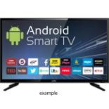 Cello 40" Andriod Smart FHDTV model This lot has been tested as fully working but has screen