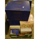 A large collection of David Winter Cottages, boxed. (11)