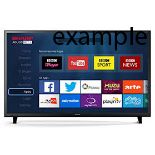 Sharp Aquos 123cm smart flat screen , LED TV model LC- 49cff6001k This lot has been tested as fully