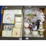 A mixed collection of ceramic items to include - boxed items including Royal Doulton Classic Pooh