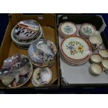 A mixed collection of ceramic items to include - Wedgwood, Royal Doulton, and similar decorative