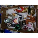 A mixed collection of ceramic items to include - Royal Doulton 2nds figure The Genie HN2989, Good