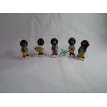 A set of Wade Golly Band figures made for Robertso