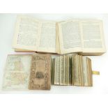 A collection of Antique books comprising