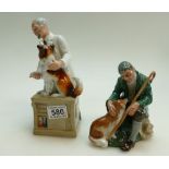 Royal Doulton figure Thanks Doc H/N2731 together with The Master H/N2325 (2)