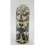 Moorcroft Rainbow Goddess vase, signed by designer Nicola Slaney.
