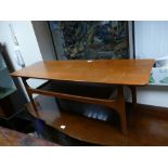 Unmarked but presumed G-Plan coffee table
